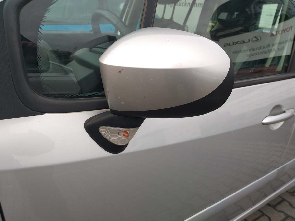 Renault Modus original Außenspiegel links elektrisch anklappbar TED69 Grau Bj.2008